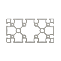 10-18090-0-1000MM MODULAR SOLUTIONS EXTRUDED PROFILE 90MM X 180MM, CUT TO THE LENGTH OF 1000 MM